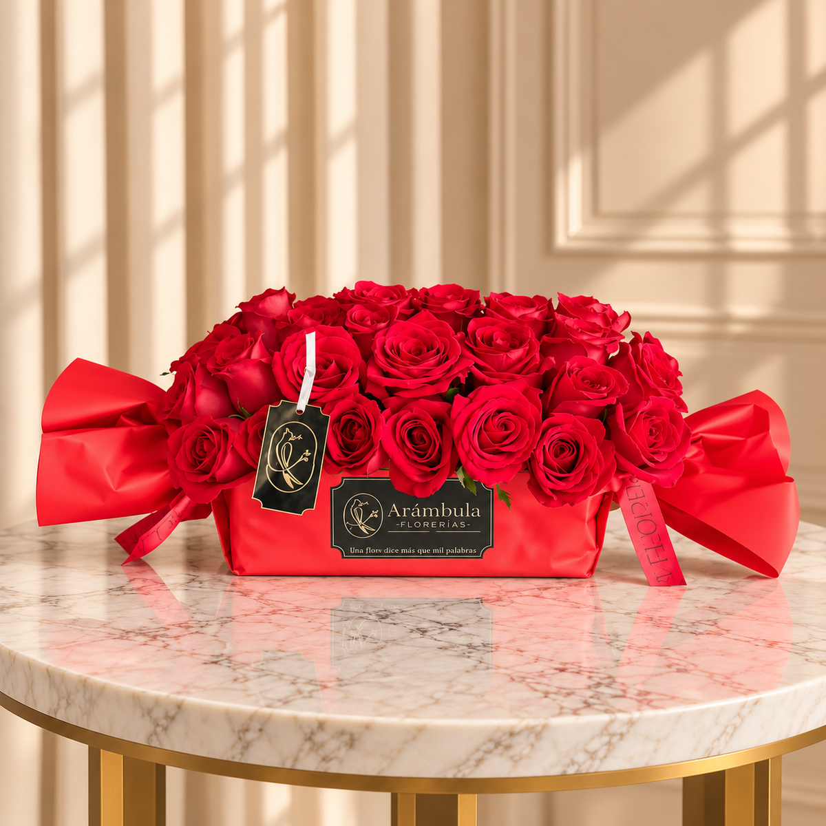 Caja Rosas- Estilo Dulce