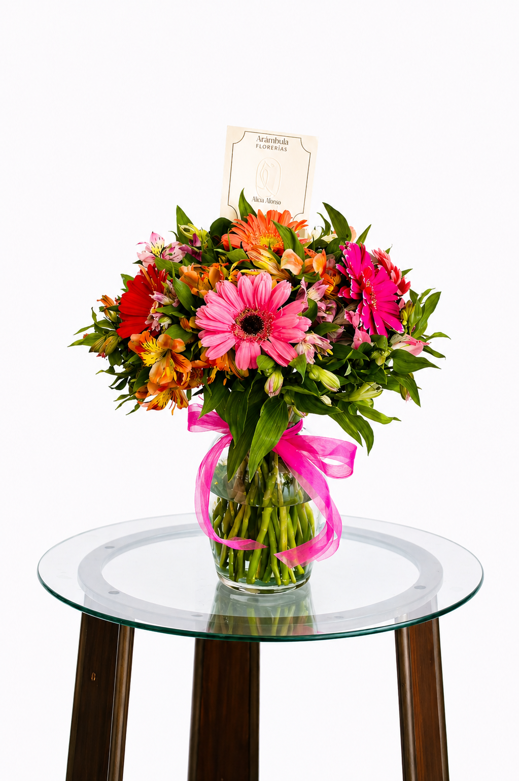 GERBERA EN AGUA