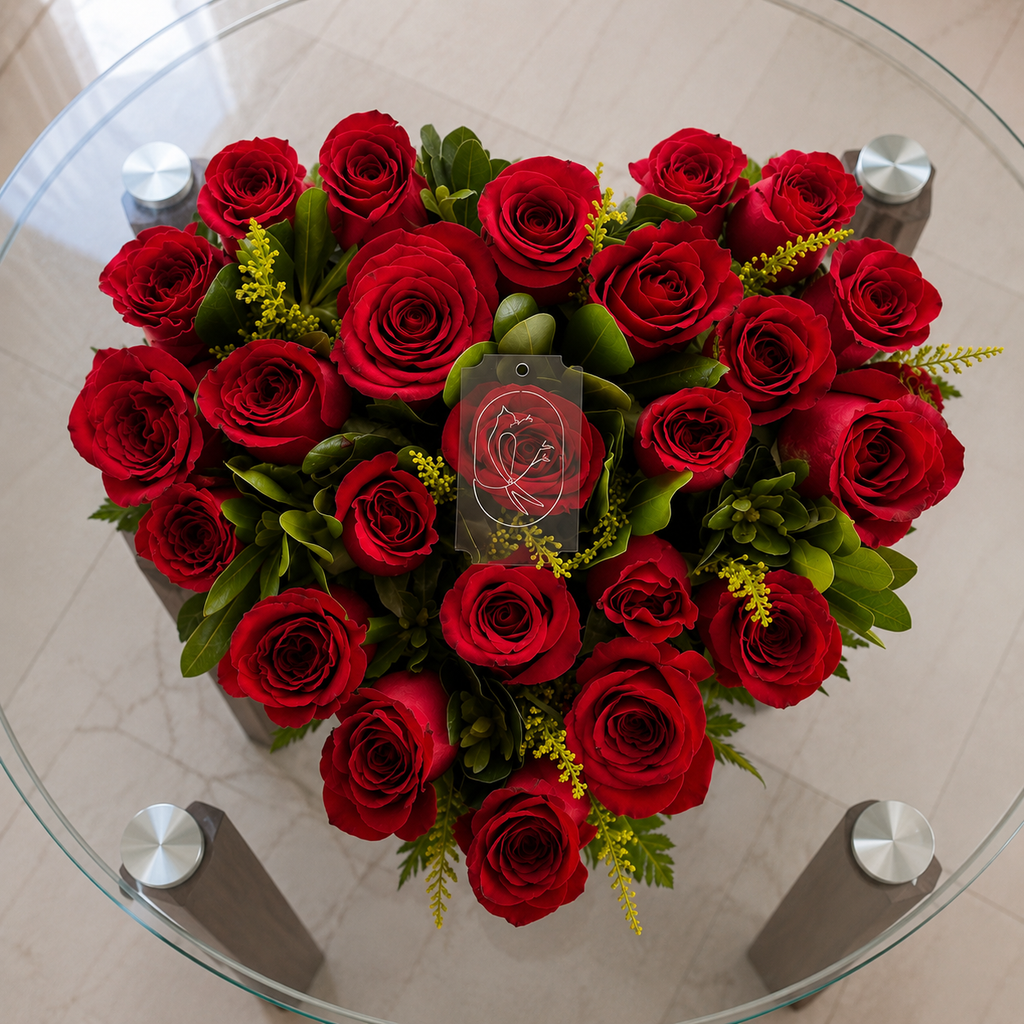 Corazones de Rosas