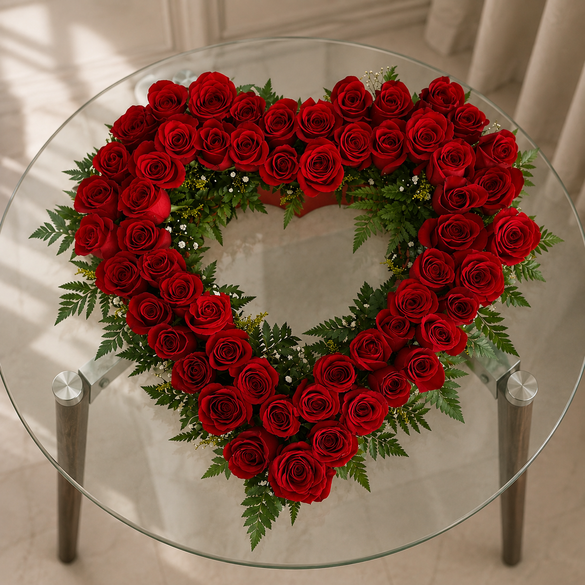 Corazones de Rosas