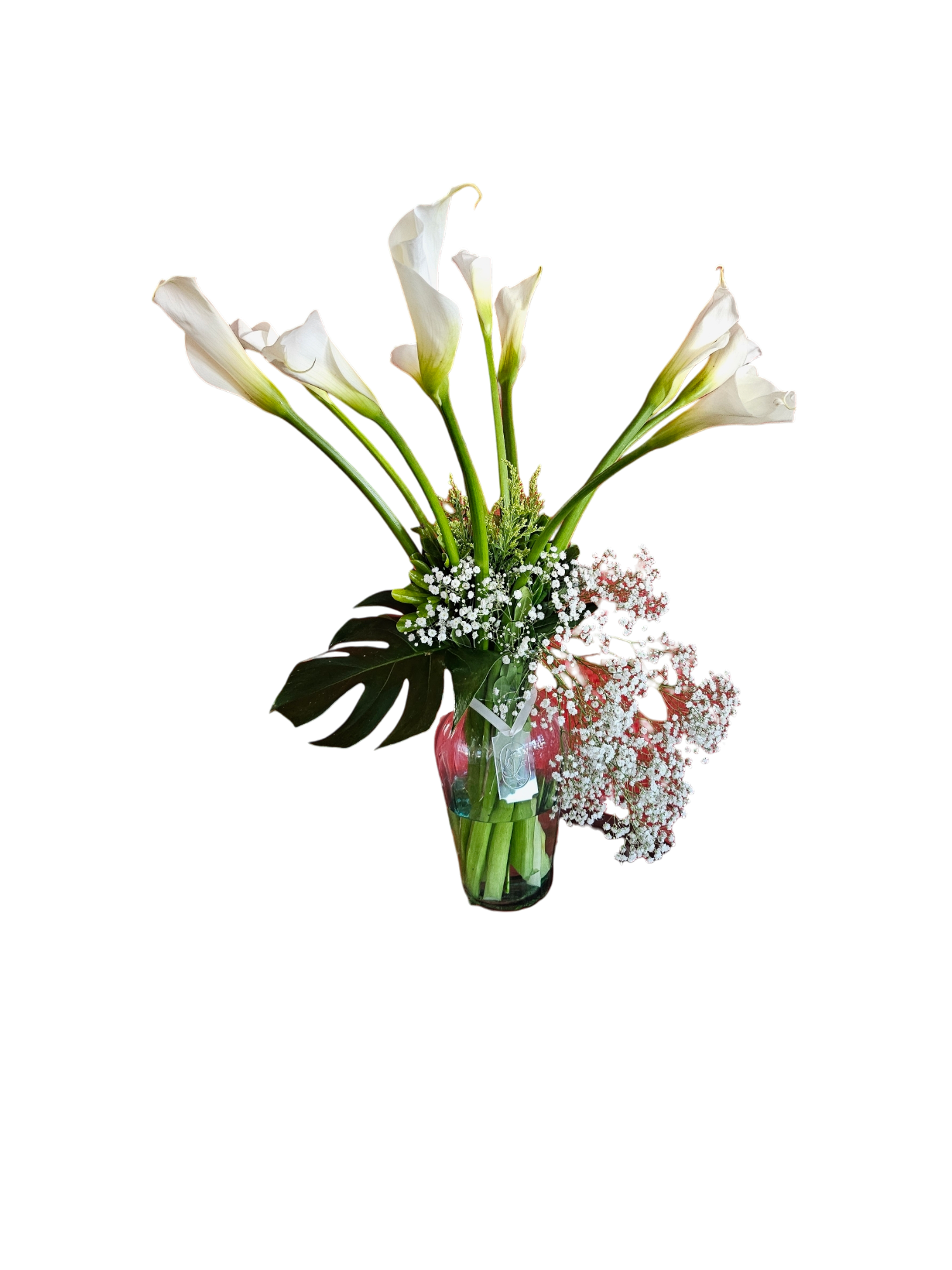 Arreglo con 10 Alcatraces